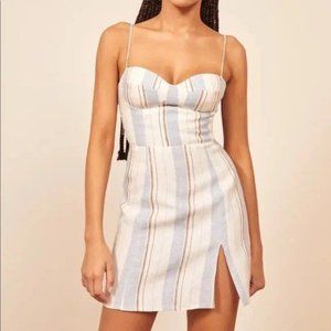REFORMATION Starling Bustier Mini Dress Size 4
